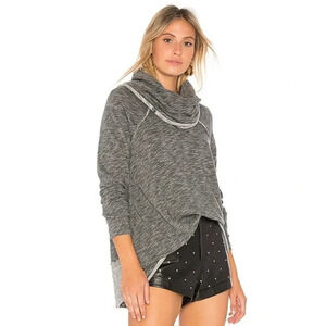Free People Beach Cocoon Cowl Neck Pullover